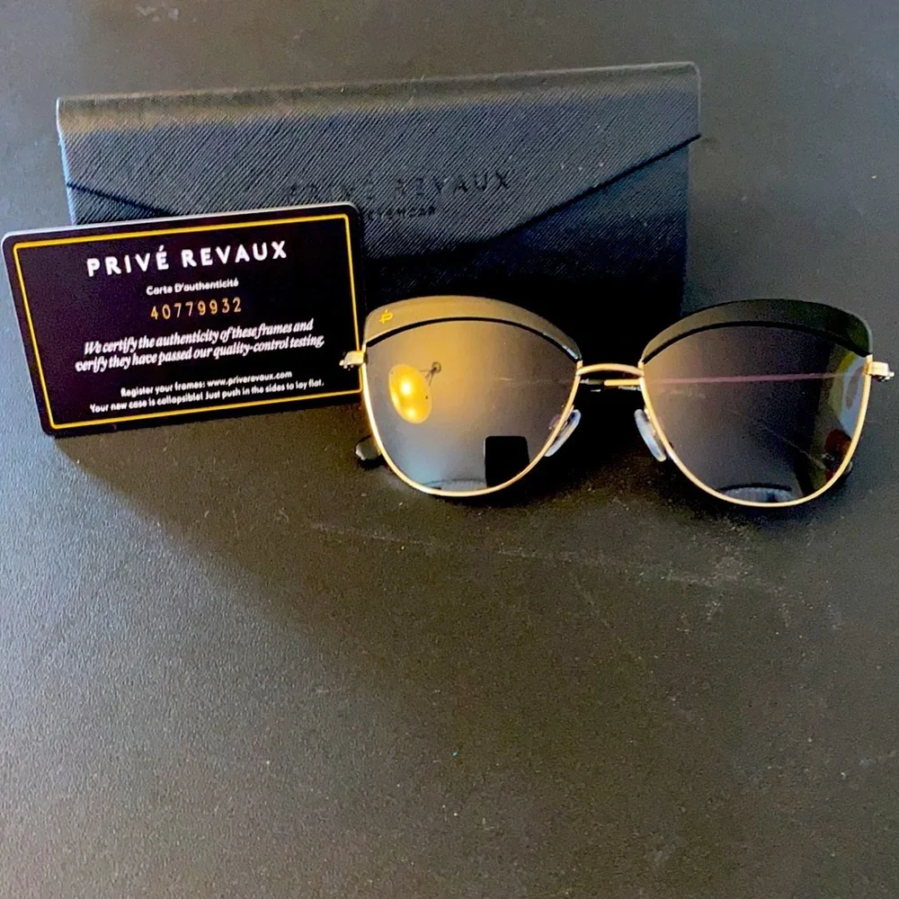 PRIVE’ REVAUX EYEWEAR | Certified Authentic Deluxe Sunglasses with Case